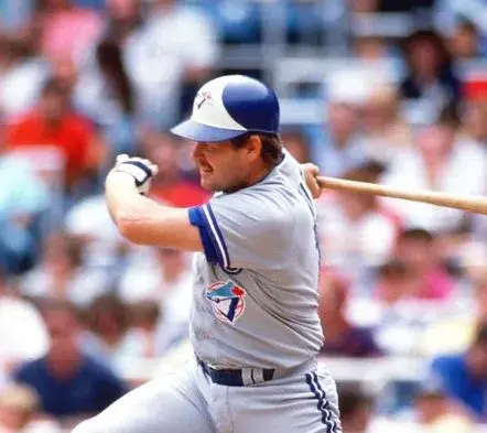 ERNIE WHITT Toronto Blue Jays 1989 Majestic Throwback Away Baseball Jersey 
