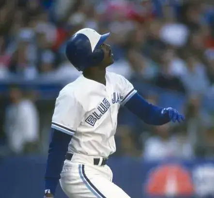 FRED McGRIFF Toronto Blue Jays 1990 Majestic Throwback Home Baseball Jersey 