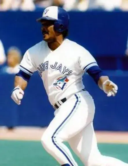 GEORGE BELL Toronto Blue Jays 1990 Majestic Throwback Home Baseball Jersey 