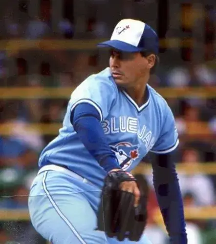 JIMMY KEY Toronto Blue Jays 1987 Majestic Cooperstown Away Baseball Jersey 