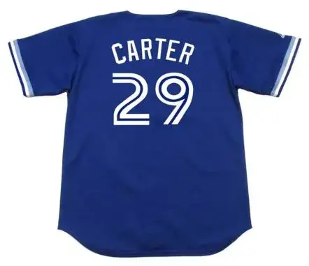 JOE CARTER Toronto Blue Jays 1994 Majestic Throwback Baseball Jersey 