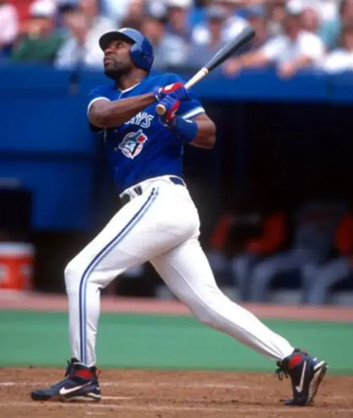 JOE CARTER Toronto Blue Jays 1994 Majestic Throwback Baseball Jersey 