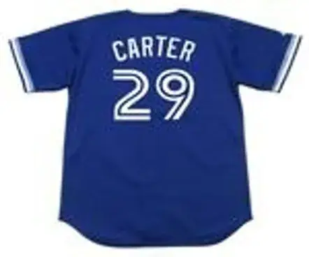 JOE CARTER Toronto Blue Jays 1994 Majestic Throwback Baseball Jersey 