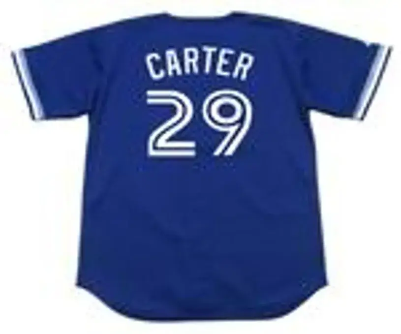 JOE CARTER Toronto Blue Jays 1994 Majestic Throwback Baseball Jersey 