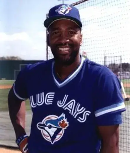 JOE CARTER Toronto Blue Jays Majestic Cooperstown Throwback Away Baseball Jersey 