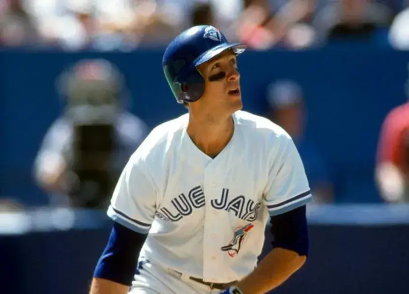 JOHN OLERUD Toronto Blue Jays 1992 Majestic Throwback Home Baseball Jersey 