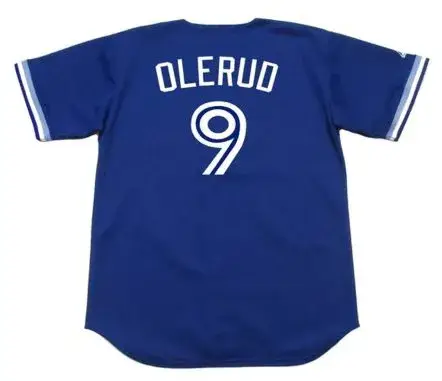 JOHN OLERUD Toronto Blue Jays 1994 Majestic Throwback Baseball Jersey 