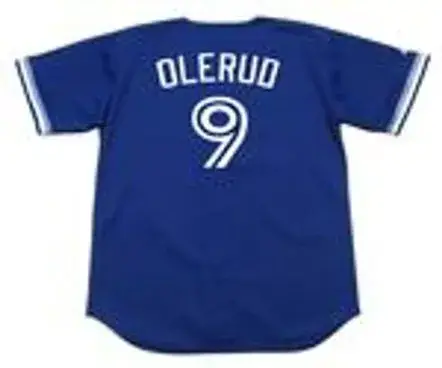 JOHN OLERUD Toronto Blue Jays 1994 Majestic Throwback Baseball Jersey 