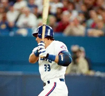 JOSE CANSECO Toronto Blue Jays 1998 Majestic Throwback Home Baseball Jersey 