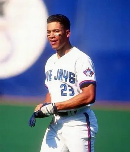 JOSE CRUZ Toronto Blue Jays 2000 Majestic Throwback Home Baseball Jersey 