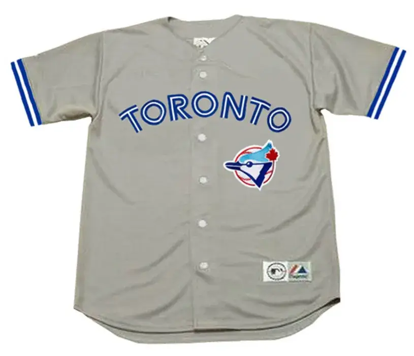 ROBERTO ALOMAR Toronto Blue Jays 1992 Majestic Throwback Away Baseball Jersey 
