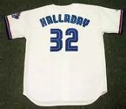 ROY HALLADAY Toronto Blue Jays 1999 Home Majestic Baseball Throwback Jersey 