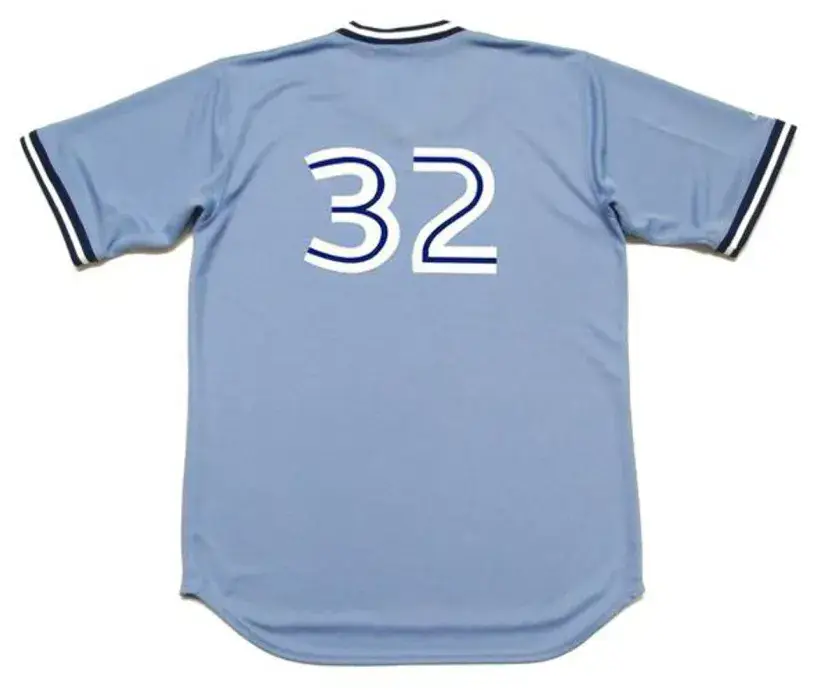 ROY HALLADAY Toronto Blue Jays 2008 Away Majestic Throwback Baseball Jersey 