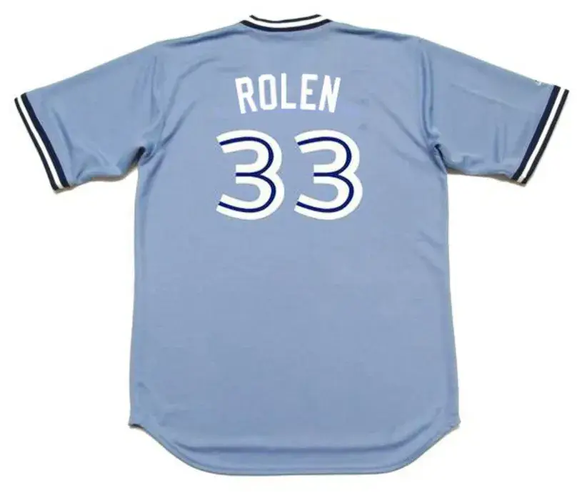 SCOTT ROLEN Toronto Blue Jays 2008 Majestic Throwback Baseball Jersey 