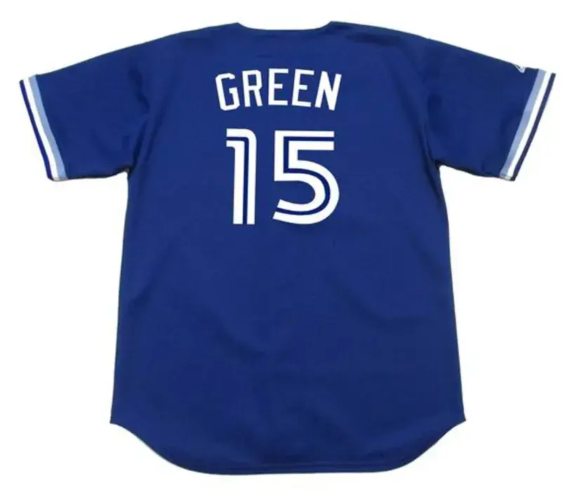 SHAWN GREEN Toronto Blue Jays 1994 Majestic Throwback Baseball Jersey 