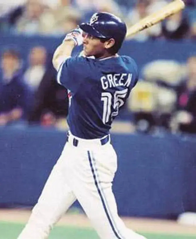 SHAWN GREEN Toronto Blue Jays 1994 Majestic Throwback Baseball Jersey 