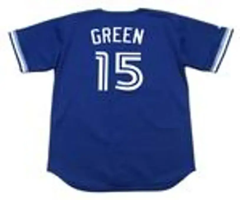 SHAWN GREEN Toronto Blue Jays 1994 Majestic Throwback Baseball Jersey 