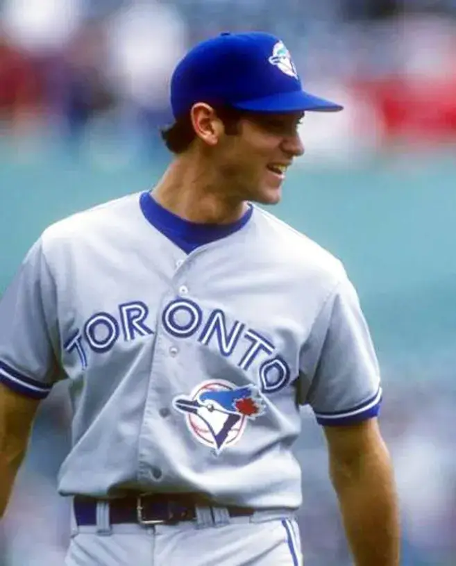 SHAWN GREEN Toronto Blue Jays 1995 Majestic Throwback Away Baseball Jersey 