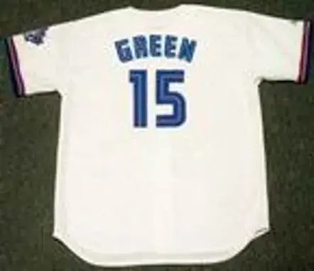 SHAWN GREEN Toronto Blue Jays 1997 Majestic Throwback Home Baseball Jersey 
