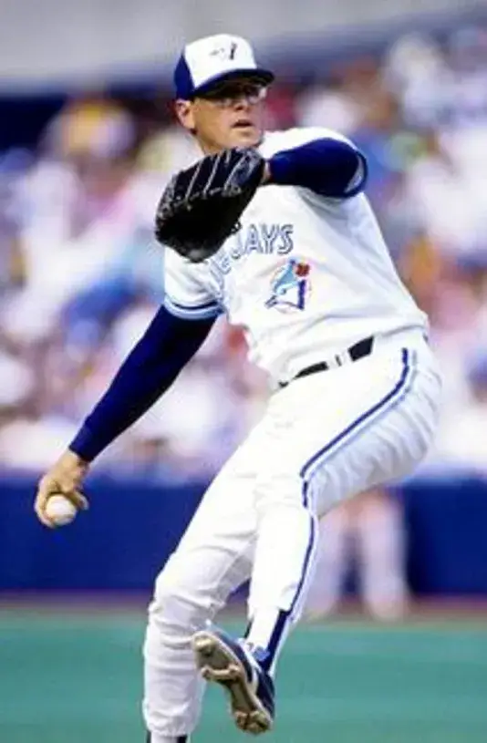 TOM HENKE Toronto Blue Jays 1992 Majestic Throwback Home Baseball Jersey 