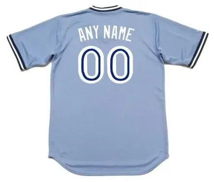 TORONTO BLUE JAYS 1980’s Majestic Away Throwback Jersey Customized “Any Name &  Number(s)” 