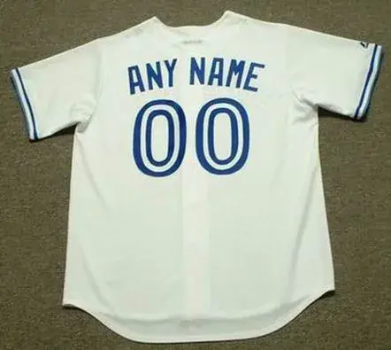 TORONTO BLUE JAYS 1990’s Majestic Cooperstown Home Jersey Customized “Any Name &  Number(s)” 