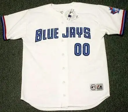 TORONTO BLUE JAYS 1990’s Majestic Throwback Home Jersey Customized “Any Name &  Number(s)”