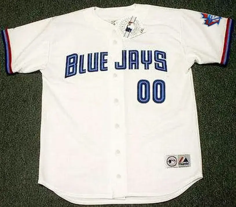 TORONTO BLUE JAYS 1990’s Majestic Throwback Home Jersey Customized “Any Name &  Number(s)”