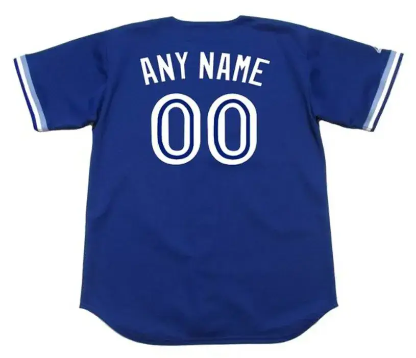 TORONTO BLUE JAYS 1990’s Majestic Throwback Jersey Customized “Any Name &  Number(s)” 