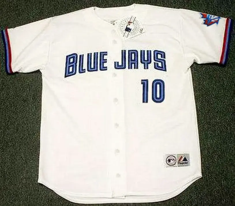 VERNON WELLS Toronto Blue Jays 1999 Majestic Throwback Home Baseball Jersey