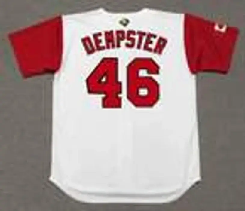 RYAN DEMPSTER Canada 2017 World Baseball Classic Throwback Jersey 
