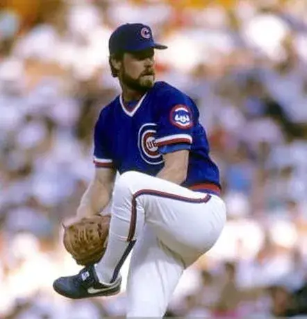 RICK SUTCLIFFE Chicago Cubs 1984 Majestic Cooperstown Throwback Baseball Jersey 