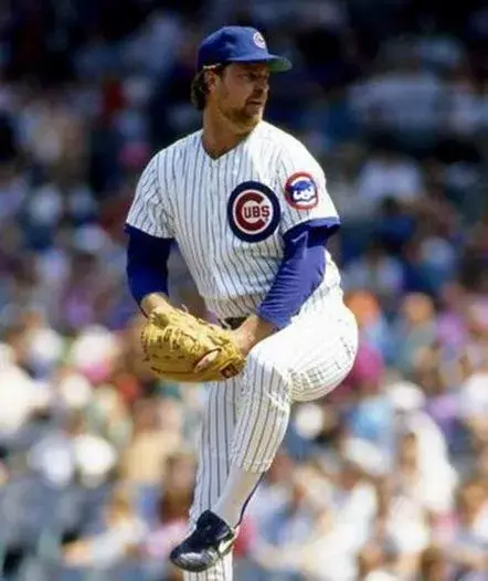 RICK SUTCLIFFE Chicago Cubs 1991 Majestic Throwback Home Baseball Jersey 