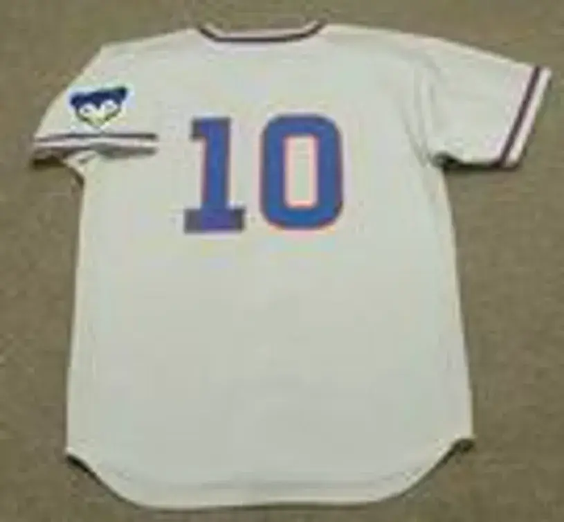 RON SANTO Chicago Cubs 1968 Away Majestic Baseball Throwback Jersey 