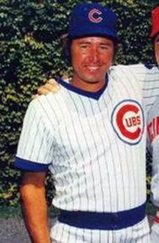 RON SANTO Chicago Cubs Majestic Cooperstown Throwback Home Baseball Jersey 