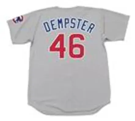 RYAN DEMPSTER Chicago Cubs 2008 Majestic Throwback Away Baseball Jersey 