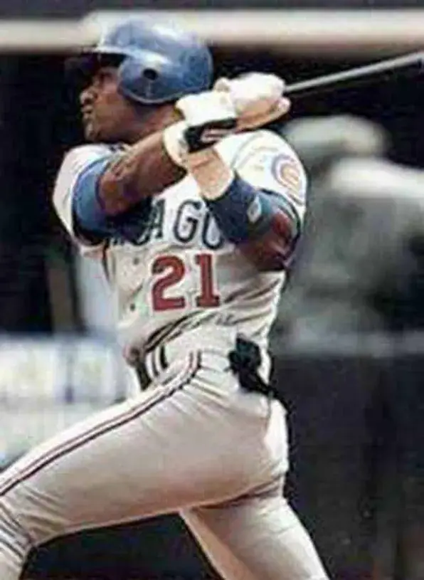SAMMY SOSA Chicago Cubs 1993 Away Majestic Baseball Throwback Jersey 