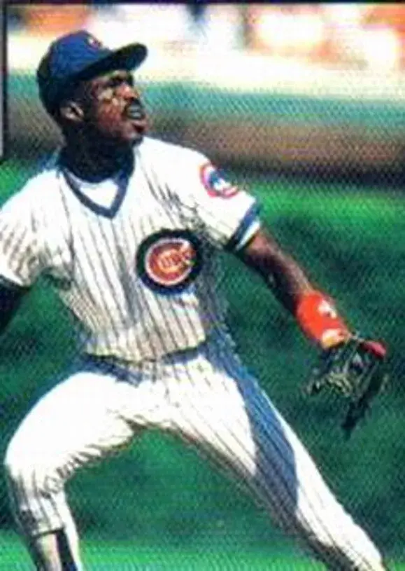 SHAWON DUNSTON Chicago Cubs 1987 Majestic Cooperstown Throwback Home Jersey 