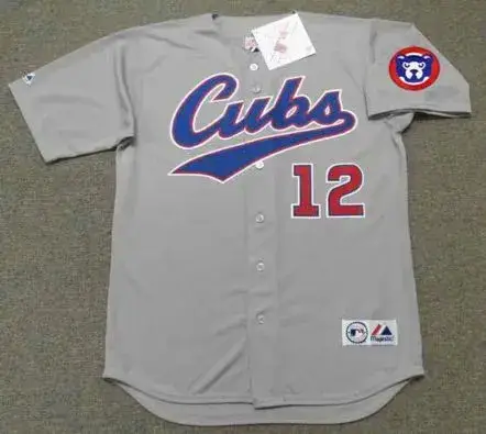SHAWON DUNSTON Chicago Cubs 1994 Majestic Throwback Away Baseball Jersey
