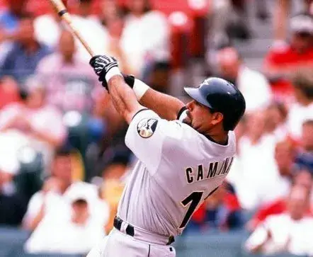 KEN CAMINITI Houston Astros 1999 Away Majestic Baseball Throwback Jersey 