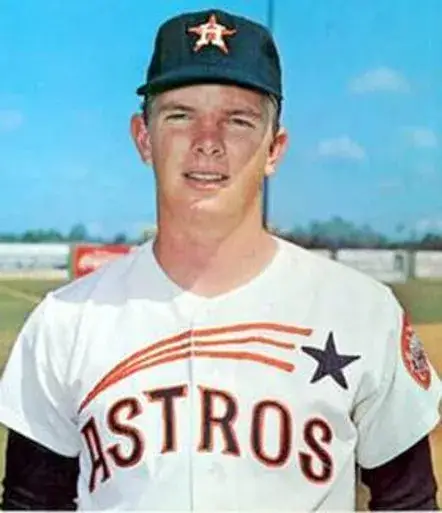 LARRY DIERKER Houston Astros 1960’s Majestic Cooperstown Home Jersey 