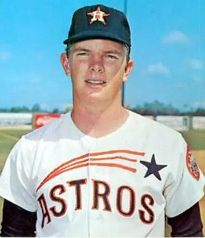 LARRY DIERKER Houston Astros 1960’s Majestic Cooperstown Home Jersey 