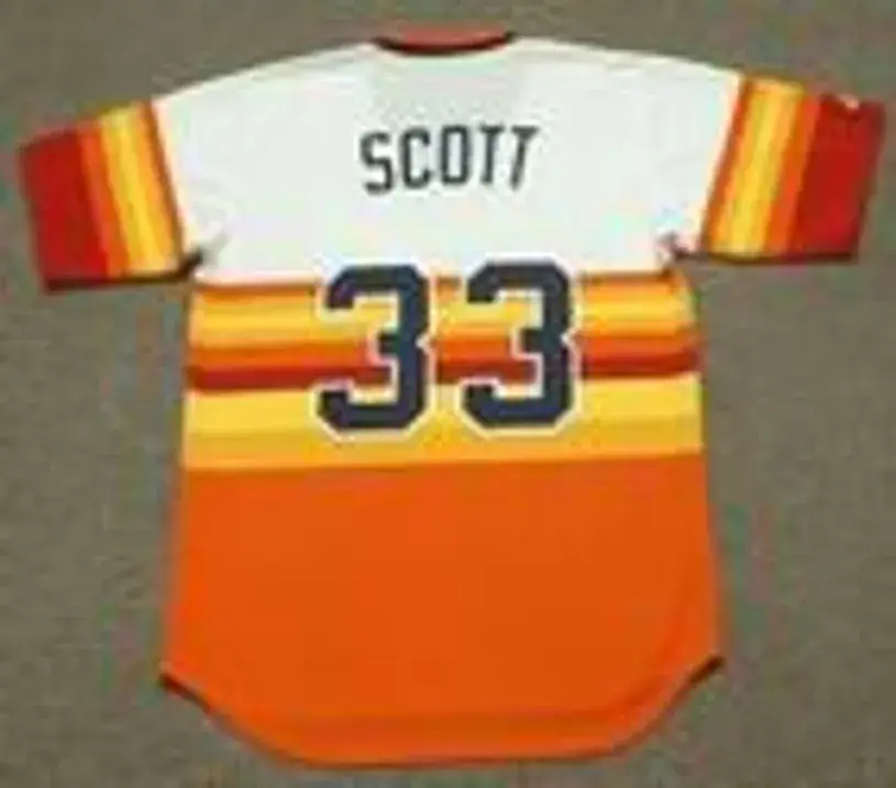 MIKE SCOTT Houston Astros 1985 Majestic Cooperstown Throwback Baseball Jersey 