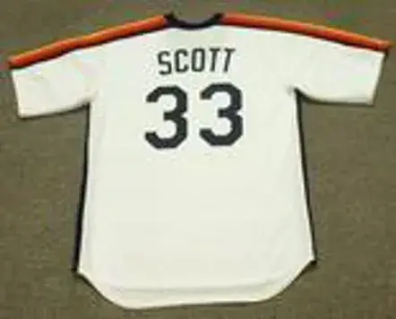 MIKE SCOTT Houston Astros 1986 Majestic Cooperstown Throwback Baseball Jersey 