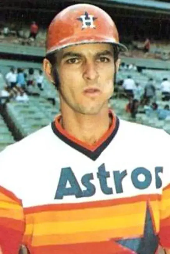 ROGER METZGER Houston Astros 1970’s Majestic Throwback Baseball Jersey 