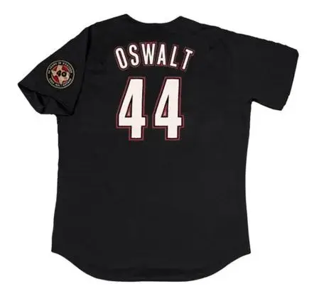 ROY OSWALT Houston Astros 2001 Alternate Majestic Baseball Throwback Jersey 