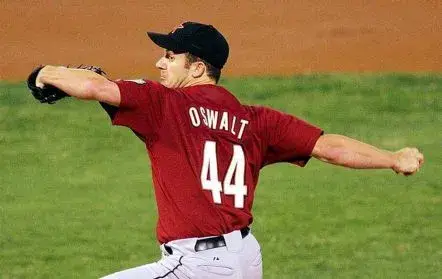 ROY OSWALT Houston Astros 2001 Alternate Majestic Baseball Throwback Jersey 