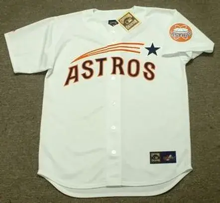 RUSTY STAUB Houston Astros 1960’s Majestic Throwback Home Baseball Jersey