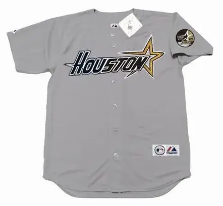TONY EUSEBIO Houston Astros 1999 Away Majestic Baseball Throwback Jersey