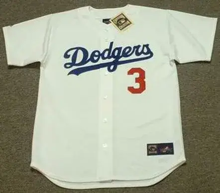WILLIE DAVIS Los Angeles Dodgers 1960’s Majestic Cooperstown Throwback Home Jersey
